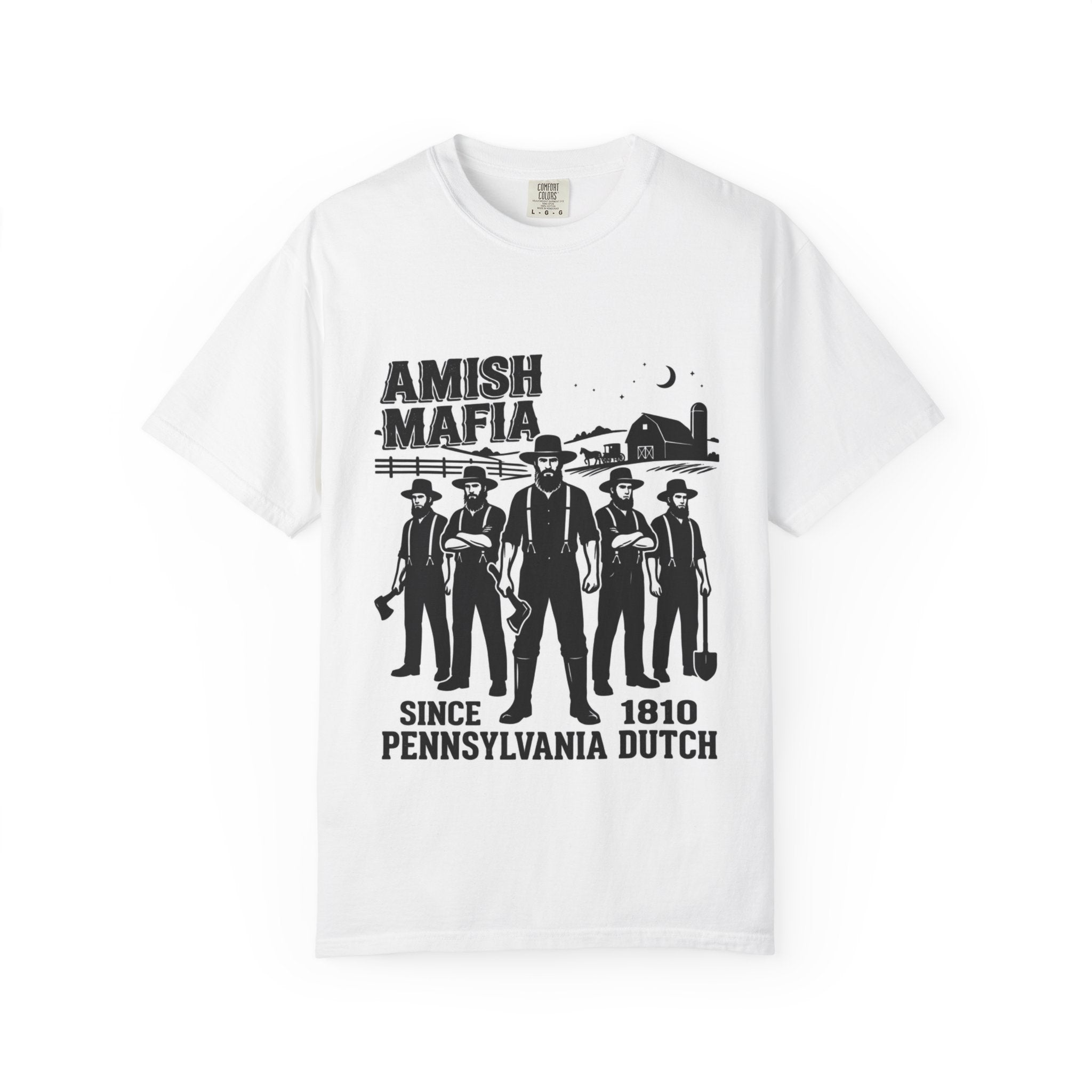 Copy of Amish Mafia T-Shirt — Vintage Pennsylvania Dutch Graphic Tee