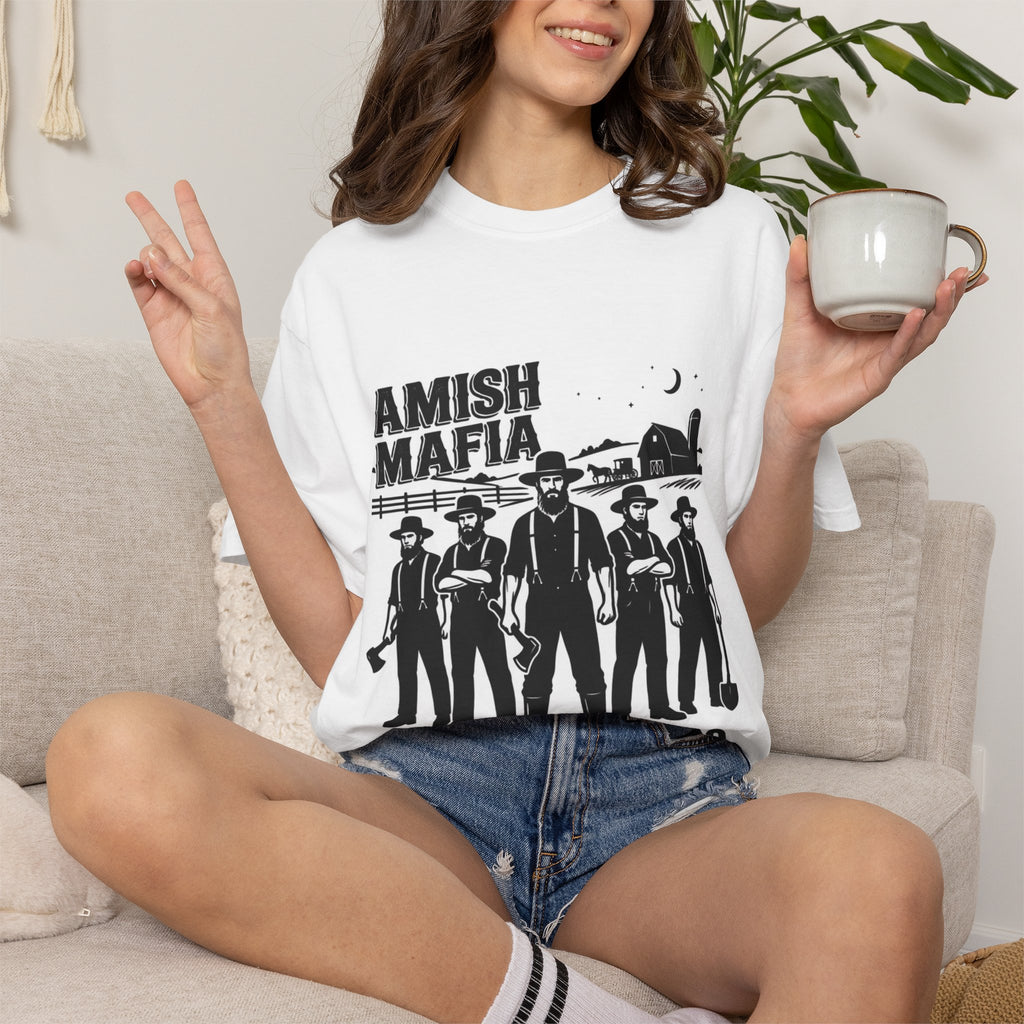 Copy of Amish Mafia T-Shirt — Vintage Pennsylvania Dutch Graphic Tee