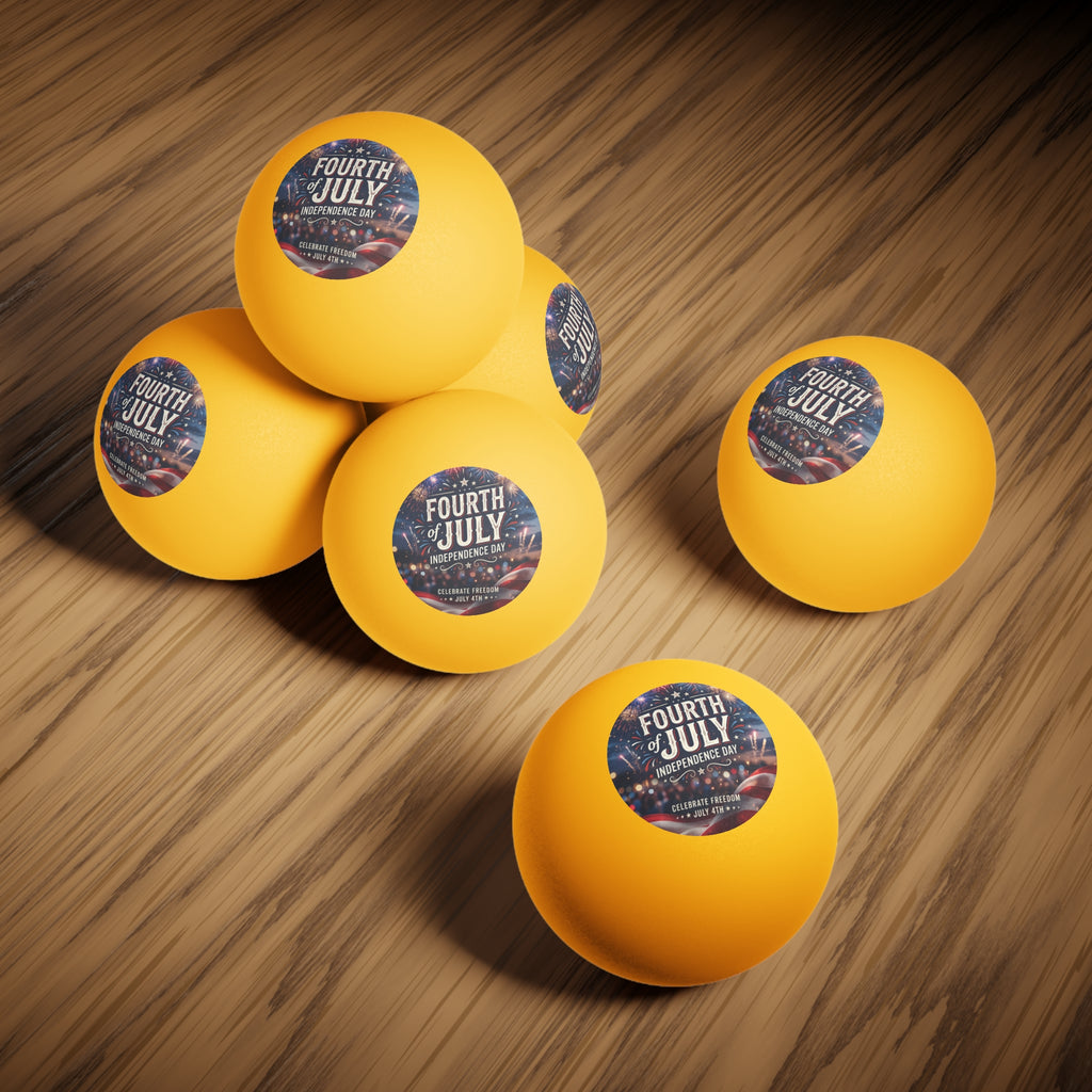 Ping Pong Balls, 6 pcs
